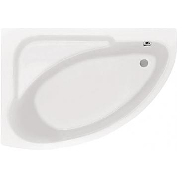 Santek ГОА 150×100  1.WH11.2.033  ванна акриловая, асимметричная (левая) + каркас + сифон