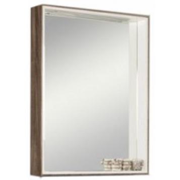 Зеркальный шкаф Акватон Фабиа 80, белый/ясень